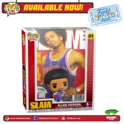 FUNKO [IN-STOCK] Pop! NBA Cover: SLAM - Allen Iverson