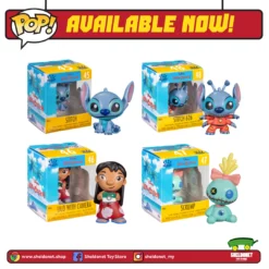 FUNKO Mini Vinyl Figures: Lilo & Stitch 5 FUNKO Mini Vinyl Figures: Lilo & Stitch