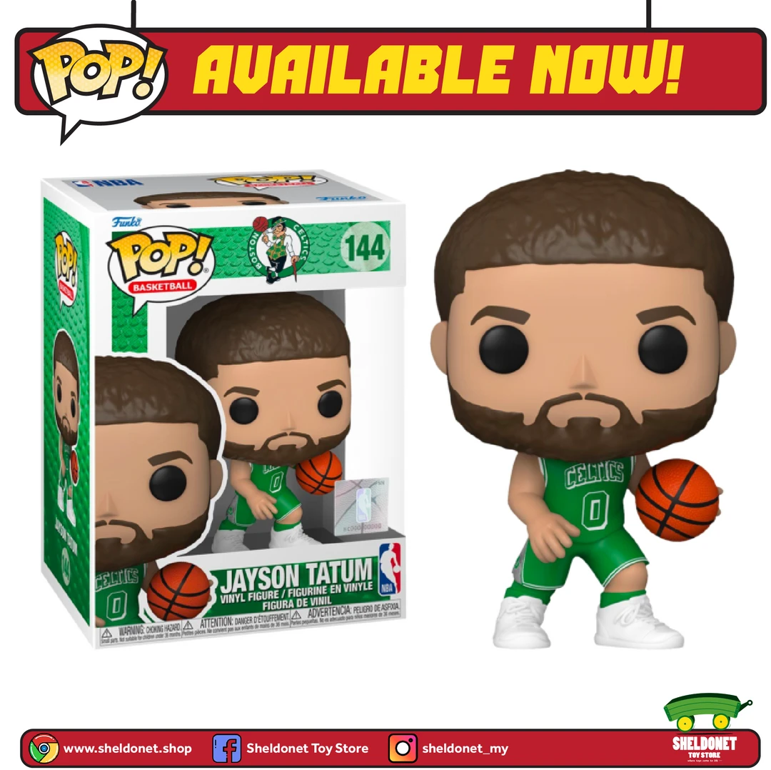 FUNKO Pop! NBA: Boston Celtics - Jayson Tatum (City Edition '21) 3 FUNKO Pop! NBA: Boston Celtics - Jayson Tatum (City Edition '21)