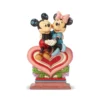 Enesco : Disney Traditions - Mickey Minnie Sitting On Heart