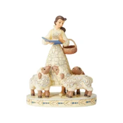 Enesco : Disney Traditions - Belle White Woodland