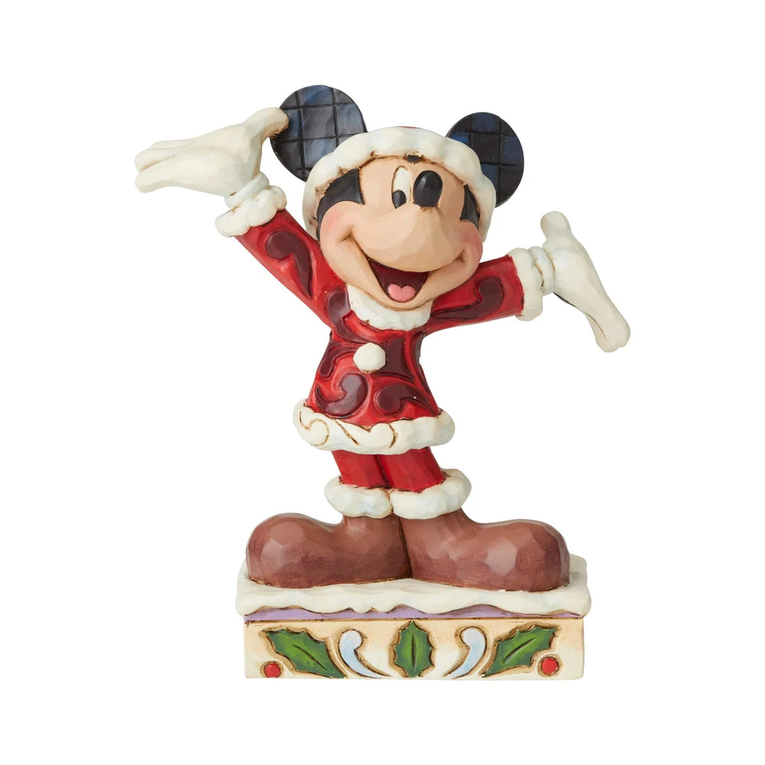 Enesco : Disney Showcase - Mickey Christmas Personality 3 Enesco : Disney Showcase - Mickey Christmas Personality