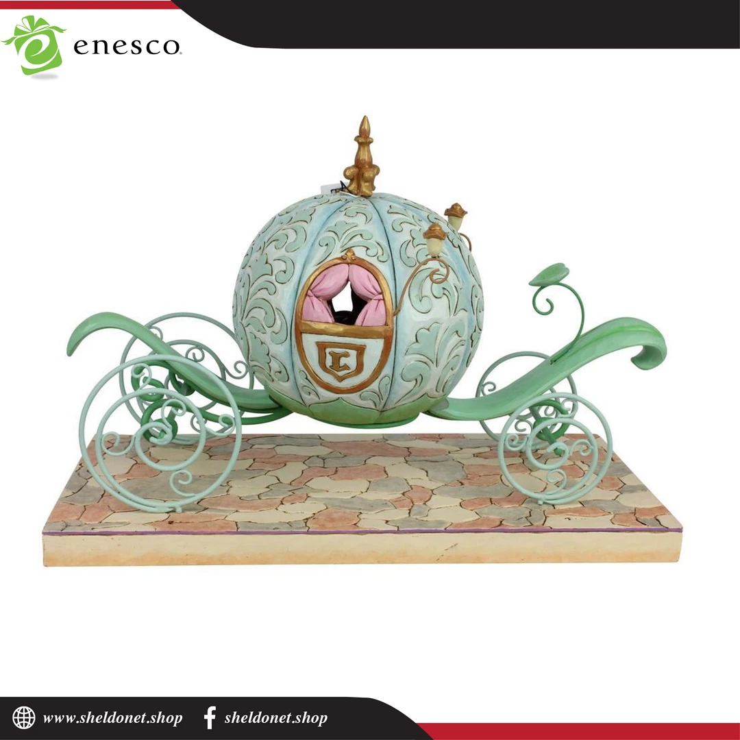 Enesco : Disney Traditions - Pumpkin Coach With Cinderella 4 Enesco : Disney Traditions - Pumpkin Coach With Cinderella