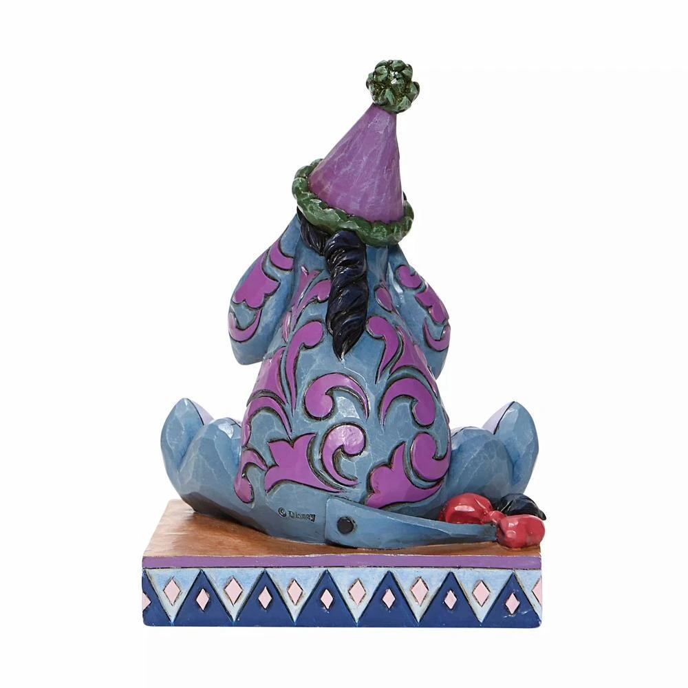 Enesco: Disney Traditions: Eeyore With Birthday Hat/Horn 4 Enesco: Disney Traditions: Eeyore With Birthday Hat/Horn
