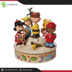 Enesco: Peanuts By Jim Shore - Charlie Brown And Friends Around Christmas