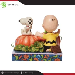 Enesco: Peanuts By Jim Shore - Charlie Brown And Snoopy In Pumpkin Patch