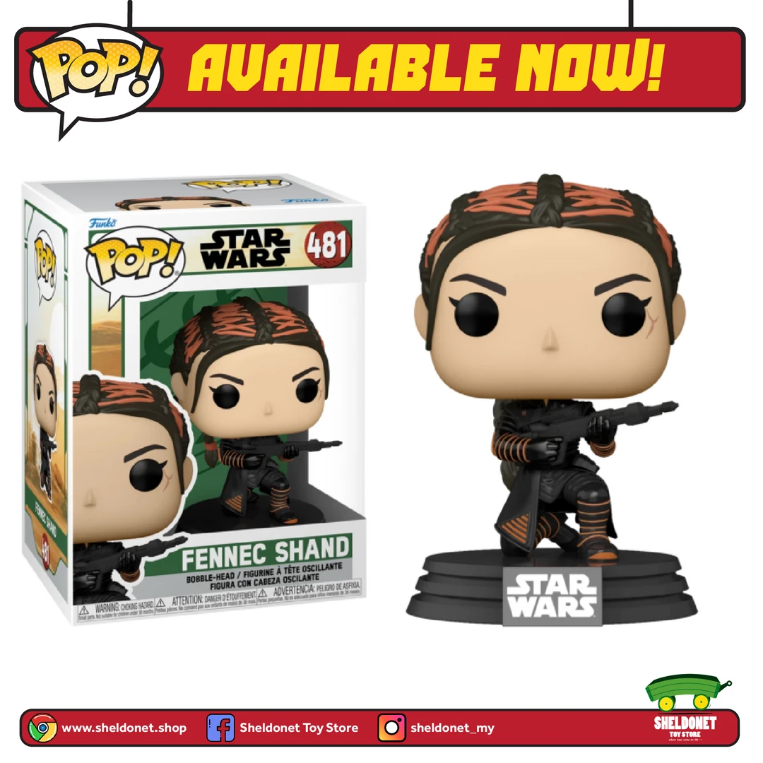 FUNKO Pop! Star Wars: The Book Of Boba Fett - Fennec Shand 3 FUNKO Pop! Star Wars: The Book Of Boba Fett - Fennec Shand