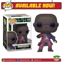 FUNKO Pop! Movies: The Matrix Resurrections - Morpheus In Pink Suit [Exclusive]