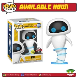 FUNKO Pop! Disney: Wall-E - Eve Flying (Glow In The Dark) [Exclusive]