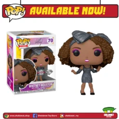 FUNKO Pop! Icons: Whitney Houston (How Will I Know) (Diamond Glitter) [Exclusive]