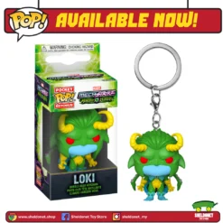 FUNKO Pocket Pop! Keychain: Marvel Mech: Monster Hunters - Loki