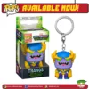 FUNKO Pocket Pop! Keychain: Marvel Mech: Monster Hunters - Thanos