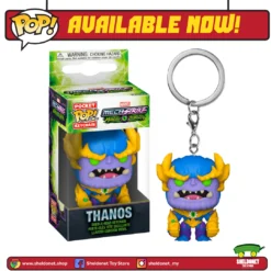 FUNKO Pocket Pop! Keychain: Marvel Mech: Monster Hunters - Thanos