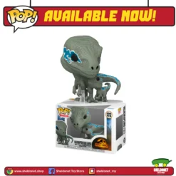 FUNKO [IN-STOCK] Pop! & Buddy: Jurassic World: Dominion - Velociraptor (Blue & Beta)