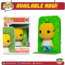FUNKO Pop! Animation: The Simpsons - Homer In Hedges [Exclusive]