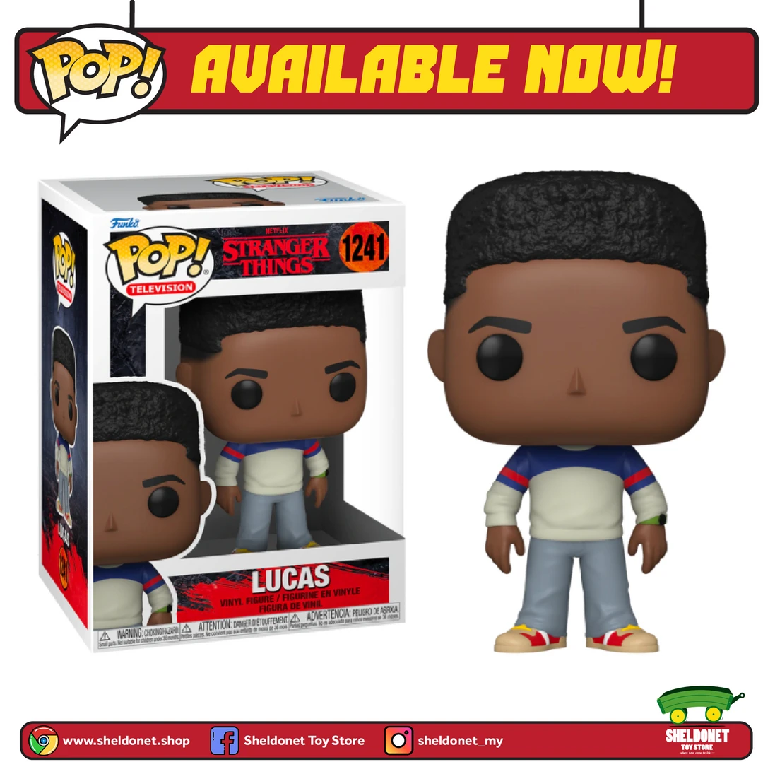 FUNKO Pop! TV: Stranger Things (Season 4) - Lucas 3 FUNKO Pop! TV: Stranger Things (Season 4) - Lucas