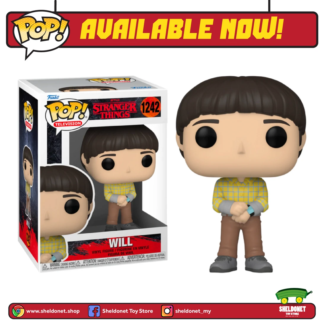 FUNKO Pop! TV: Stranger Things (Season 4) - Will 3 FUNKO Pop! TV: Stranger Things (Season 4) - Will