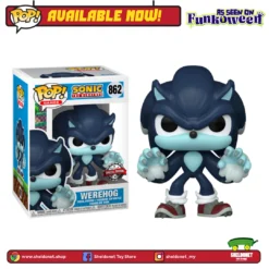 FUNKO Pop! Games: Sonic - Sonic Werehog [Exclusive]