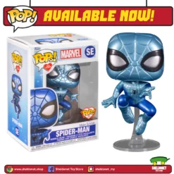 FUNKO Pop! Marvel: Make-A-Wish - Spider-Man (Metallic) [Exclusive]