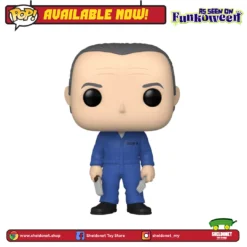 FUNKO Pop! Movies: The Silence Of The Lambs - Hannibal Lector In Blue Jumpsuit