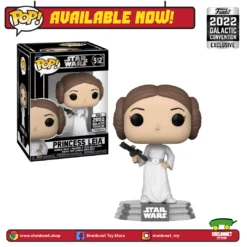 FUNKO Pop! Star Wars: Princess Leia [Galactic Convention Exclusive 2022]
