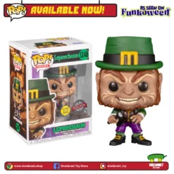 FUNKO Pop! Movies: Leprechaun (1993) - Lubdan The Leprechaun With Flashlight (Glow In The Dark) [Exclusive]
