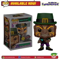 FUNKO Pop! Movies: Leprechaun (1993) - Lubdan The Leprechaun With Flashlight (Glow In The Dark) [Exclusive]