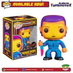 FUNKO Pop! Movies: Halloween - Michael Myers (Blacklight) [Exclusive]