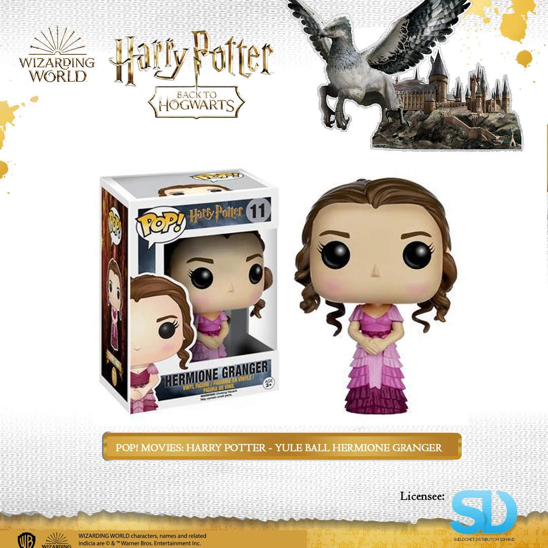 FUNKO POP! Movies: Harry Potter - Yule Ball Hermione Granger 3 FUNKO POP! Movies: Harry Potter - Yule Ball Hermione Granger