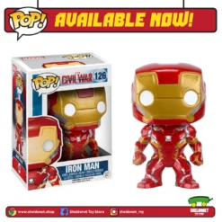 [IN-STOCK] Funko Pop! Marvel: Captain America: Civil War - Iron Man