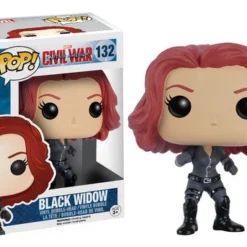 FUNKO POP! MARVEL: CAPTAIN AMERICA 3 - BLACK WIDOW