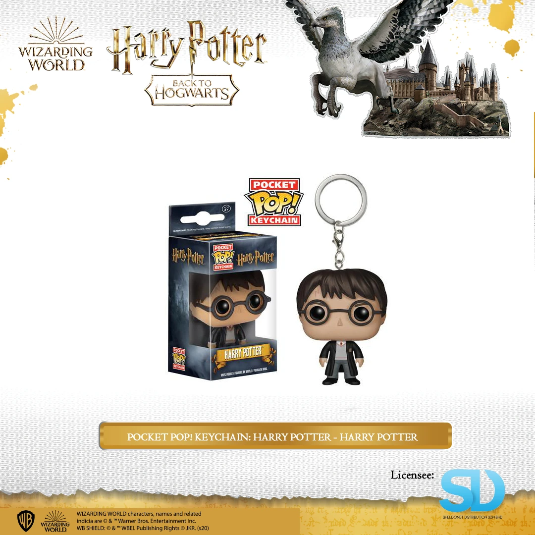 FUNKO Pocket Pop! Keychain: Harry Potter - Harry Potter 3 FUNKO Pocket Pop! Keychain: Harry Potter - Harry Potter