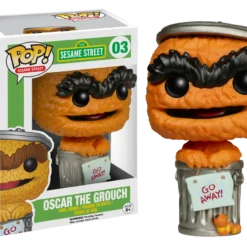 FUNKO POP! TV : Sesame Street - OSCAR THE CROUCH (Exclusive)