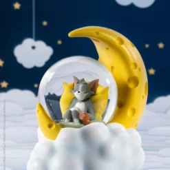 Beast Kingdom: Soap Studio - Tom And Jerry Cheese Moon Snow Globe