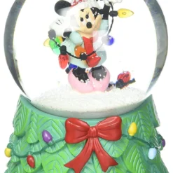 Enesco Department 56 : Disney Minnie With Lights Water Globe
