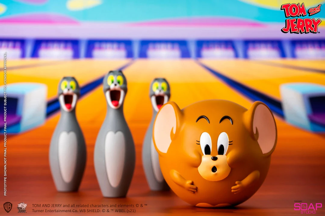 Beast Kingdom: Soap Studio - Tom And Jerry - Bowling Figures 9 Beast Kingdom: Soap Studio - Tom And Jerry - Bowling Figures