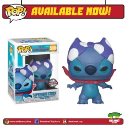 FUNKO Pop! Disney: Lilo & Stitch - Superhero Stitch [Exclusive]