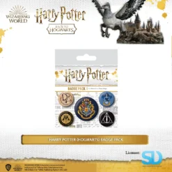 Pyramid International: Harry Potter (Hogwarts) Badge Pack Wizarding World
