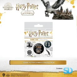 Pyramid International: Harry Potter (Symbols) Badge Pack Wizarding World