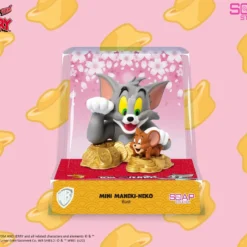 Beast Kingdom: Soap Studio - Tom And Jerry - Mini Maneki-Neko Bust