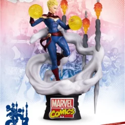 Beast Kingdom: Diorama Stage-019-MARVEL COMICS-Captain Marvel