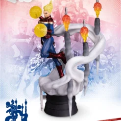 Beast Kingdom: Diorama Stage-019-MARVEL COMICS-Captain Marvel