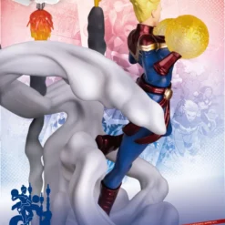 Beast Kingdom: Diorama Stage-019-MARVEL COMICS-Captain Marvel