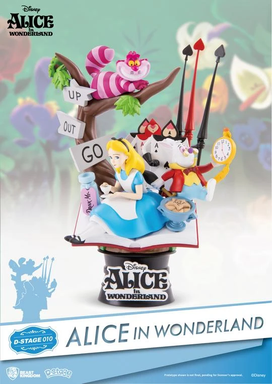 Beast Kingdom Diorama Select 010 Alice In Wonderland DS-010 3 Beast Kingdom Diorama Select 010 Alice In Wonderland DS-010