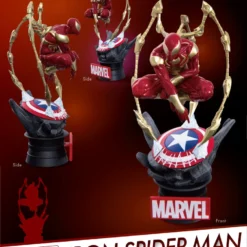 Beast Kingdom: Diorama Stage-015-MARVEL COMICS-IRON SPIDER-MAN