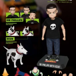 Beast Kingdom: DAH-033 TOY STORY Sid Phillips With Scud