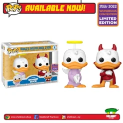 FUNKO Pop! Disney: Donald Duck - Donald's Shoulder Angel And Devil [Wondrous Convention 2022] Convention Exclusive