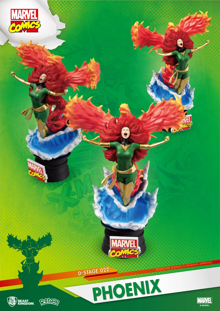 Beast Kingdom: Diorama Stage-022-MARVEL COMICS-Phoenix 10 Beast Kingdom: Diorama Stage-022-MARVEL COMICS-Phoenix