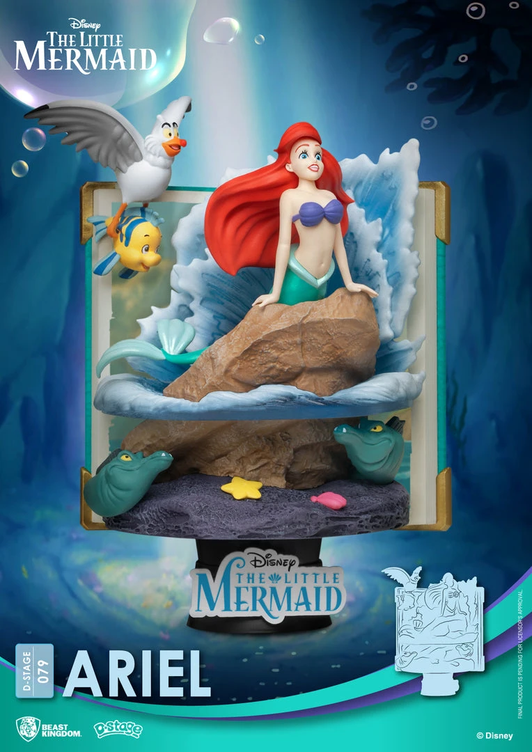 Beast Kingdom: Diorama Stage-079-Story Book Series-Ariel 3 Beast Kingdom: Diorama Stage-079-Story Book Series-Ariel