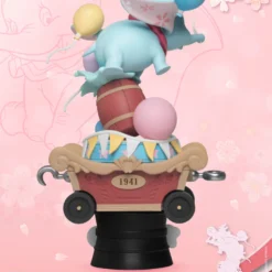 Beast Kingdom: DS-063 Disney Dumbo Cherry Blossom Version Diorama Stage D-Stage Figure Statue